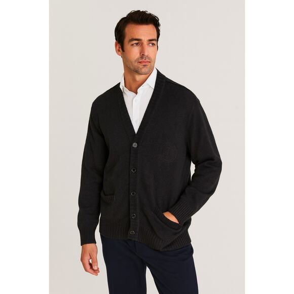 Paul & Shark Yachting Cardigan Sweater | Merino Wool Nautical Coastal Prep | L - Picture 1 of 9